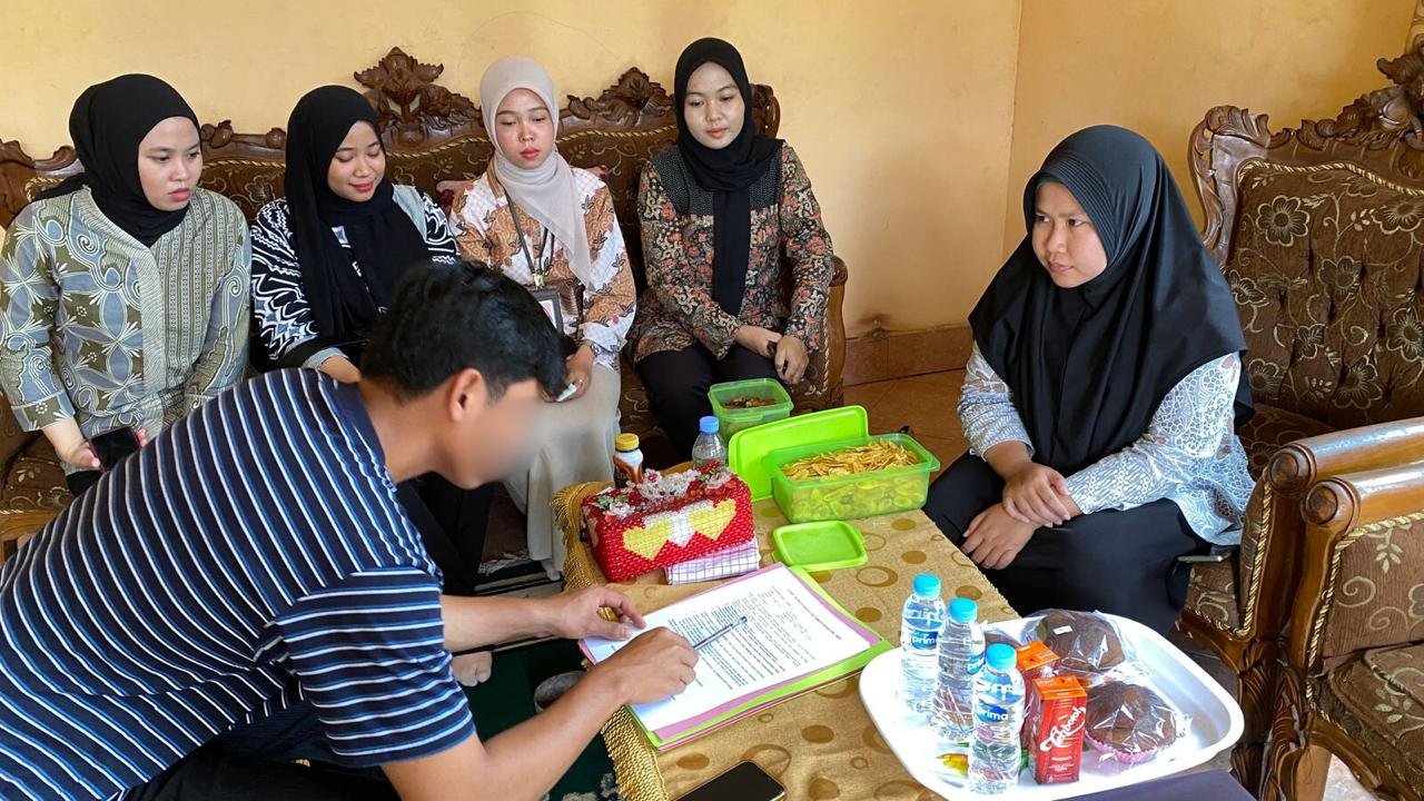 Bapas Tanjungpandan Lakukan Pengambilan Data Litmas Penjamin Usulan Cuti Bersyarat di Belitung Timur